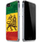 The Lion of Judah Rasta Flag iPhone SE (2nd & 3rd Gen) Clear Case