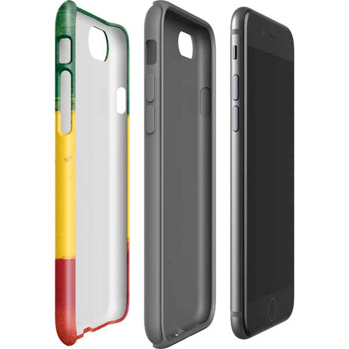 The Lion of Judah Rasta Flag iPhone SE (2nd & 3rd Gen) Pro Case