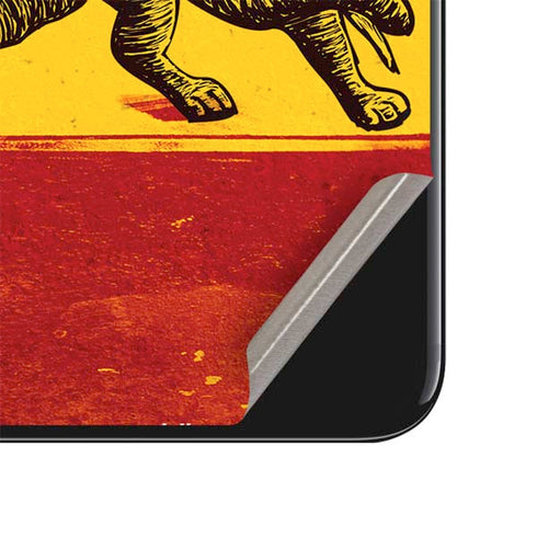 The Lion of Judah Rasta Flag iPhone SE (2nd & 3rd Gen) Skin