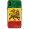 The Lion of Judah Rasta Flag iPhone X Skin