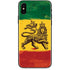 The Lion of Judah Rasta Flag iPhone X Skin