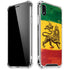 The Lion of Judah Rasta Flag iPhone XR Clear Case