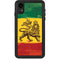 The Lion of Judah Rasta Flag iPhone XR Waterproof Case