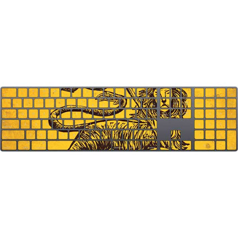 The Lion of Judah Rasta Flag Magic Keyboard with Numeric Keypad Skin