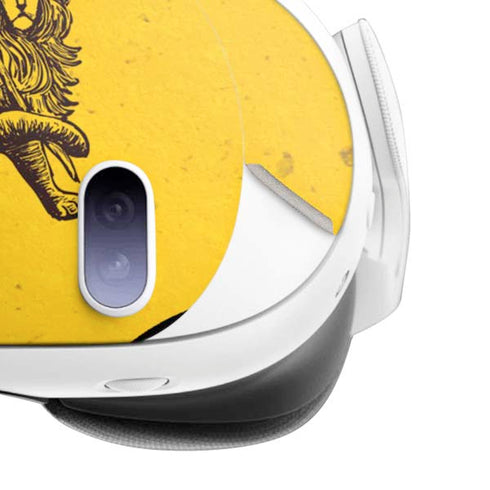 The Lion of Judah Rasta Flag Meta Quest 3 Skin