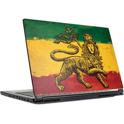 The Lion of Judah Rasta Flag MSI GS65 Stealth Laptop Skin