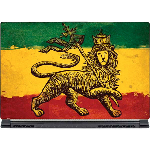 The Lion of Judah Rasta Flag MSI GS65 Stealth Laptop Skin