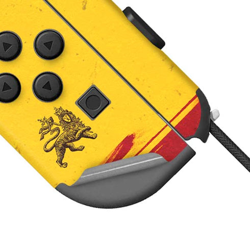 The Lion of Judah Rasta Flag Nintendo Joy-Con (L/R) Controller Skin