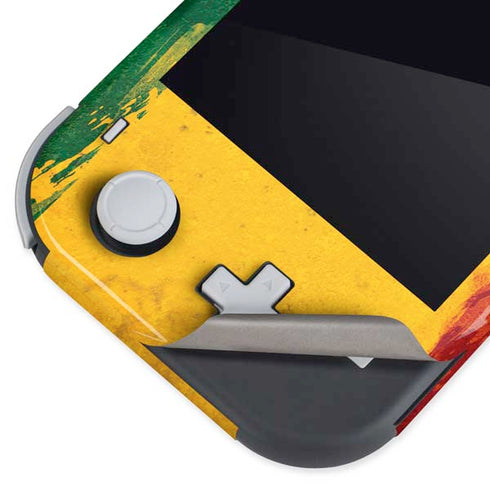 The Lion of Judah Rasta Flag Nintendo Switch Lite Skin