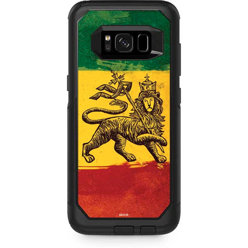 The Lion of Judah Rasta Flag Otterbox Commuter Galaxy Skin