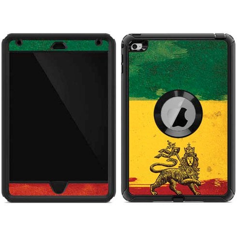 The Lion of Judah Rasta Flag Otterbox Defender iPad Skin
