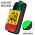 The Lion of Judah Rasta Flag Otterbox Defender iPhone Skin