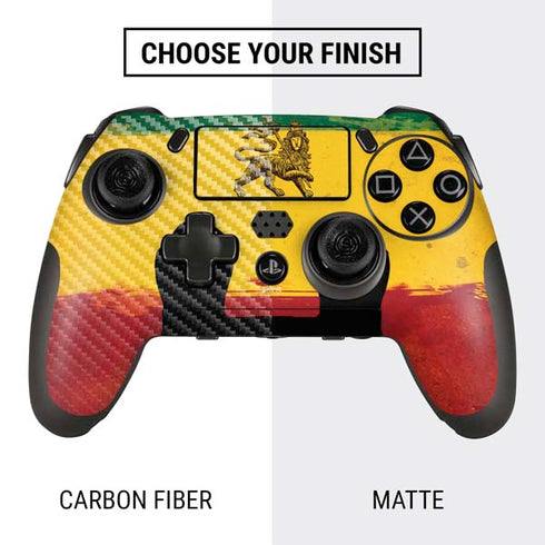 The Lion of Judah Rasta Flag PlayStation Scuf Vantage 2 Controller Skin