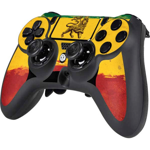 The Lion of Judah Rasta Flag PS4/PC SCUF Impact Controller Skin