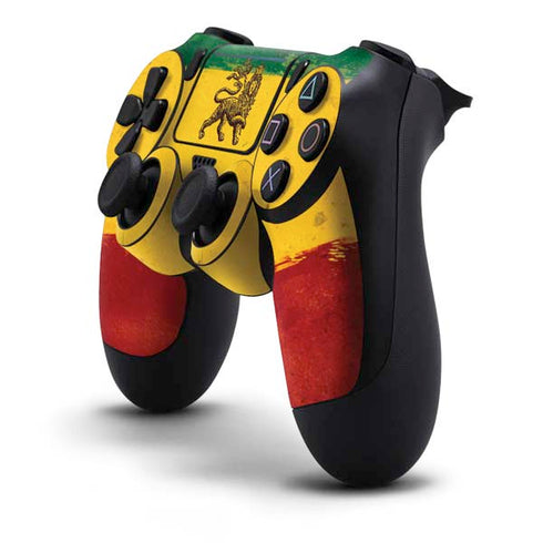 The Lion of Judah Rasta Flag PS4 Pro/Slim Controller Skin