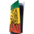 The Lion of Judah Rasta Flag PS5 Digital Edition Console Skin