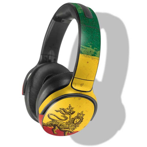 The Lion of Judah Rasta Flag Skullcandy Venue Skin