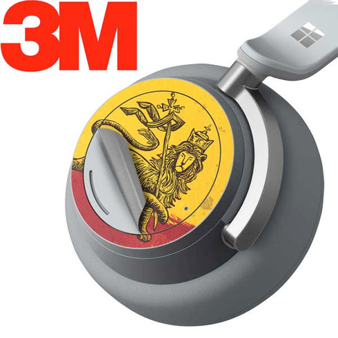 The Lion of Judah Rasta Flag Surface Headphones Skin