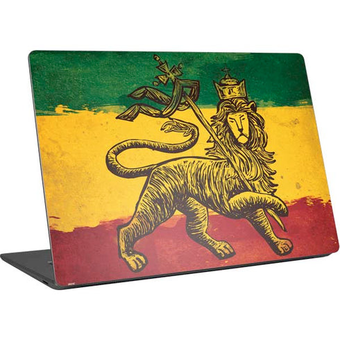 The Lion of Judah Rasta Flag Surface Laptop 4 15in Skin