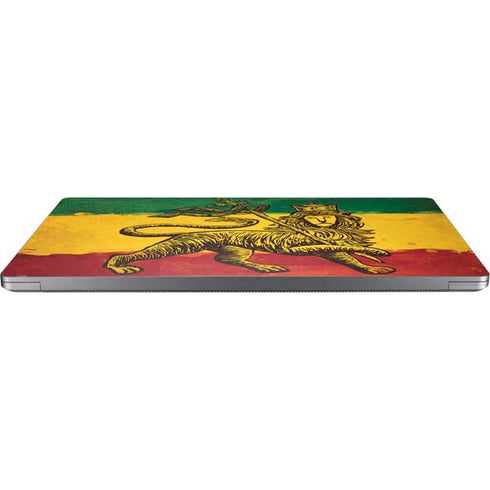 The Lion of Judah Rasta Flag Universal Laptop 14in (11.4 x 8.2in) Skin