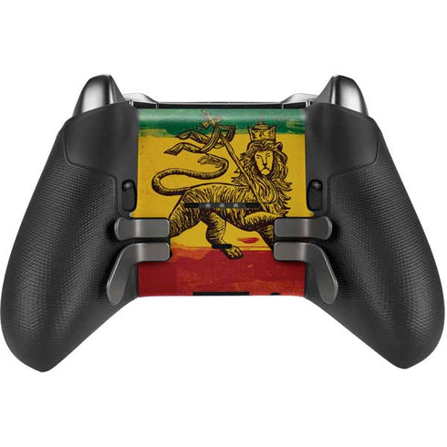 The Lion of Judah Rasta Flag Xbox Elite Wireless Controller Series 2 Skin