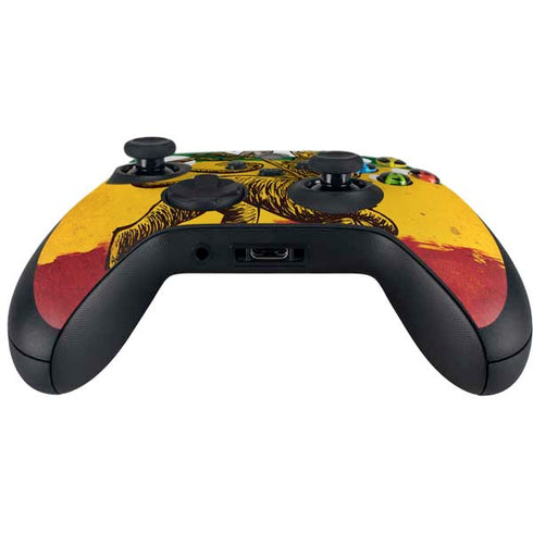 The Lion of Judah Rasta Flag Xbox Series X Controller Skin