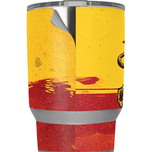 The Lion of Judah Rasta Flag Yeti 20oz Tumbler Skin