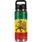 The Lion of Judah Rasta Flag YETI Rambler 26oz Bottle Skin