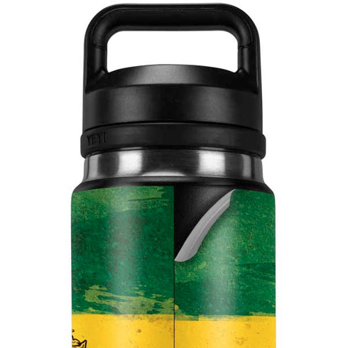The Lion of Judah Rasta Flag YETI Rambler 26oz Bottle Skin