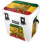 The Lion of Judah Rasta Flag YETI Roadie 24 Hard Cooler Skin