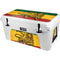 The Lion of Judah Rasta Flag YETI Tundra 65 Hard Cooler Skin