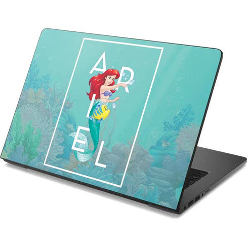 Disney Princess The Little Mermaid Dell Chromebook Skin