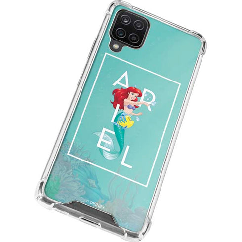 Disney Princess The Little Mermaid Galaxy A12 Clear Case
