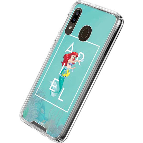 Disney Princess The Little Mermaid Galaxy A30 Clear Case