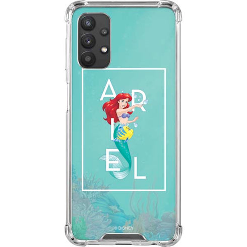 Disney Princess The Little Mermaid Galaxy A32 5G Clear Case