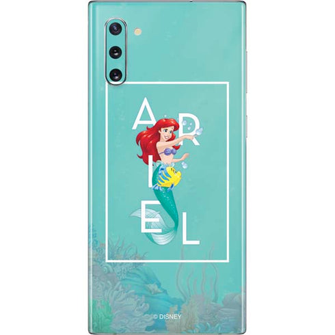 Disney Princess The Little Mermaid Galaxy Note 10 Skin