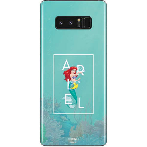 Disney Princess The Little Mermaid Galaxy Note 8 Skin