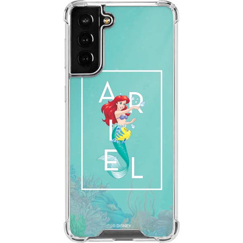 Disney Princess The Little Mermaid Galaxy S21 FE Clear Case