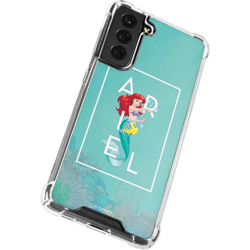 Disney Princess The Little Mermaid Galaxy S21 FE Clear Case