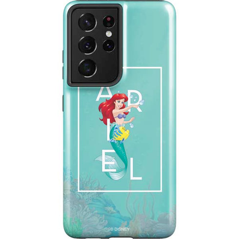 Disney Princess The Little Mermaid Galaxy S21 Ultra 5G Pro Case