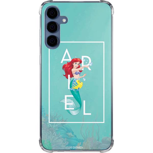 Disney Princess The Little Mermaid Galaxy S24 Clear Case
