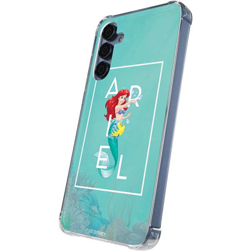 Disney Princess The Little Mermaid Galaxy S24 Clear Case