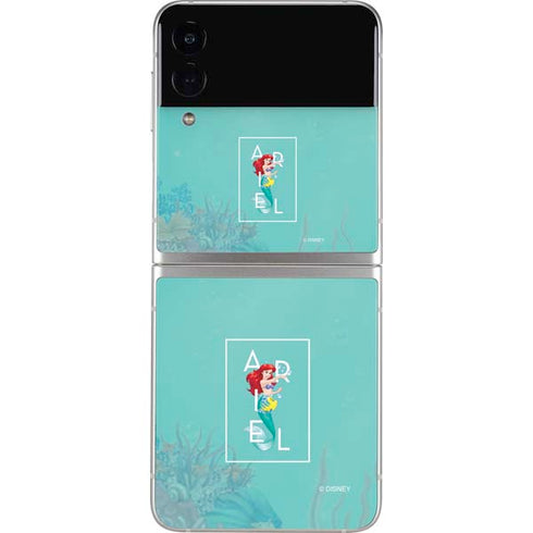 Disney Princess The Little Mermaid Galaxy Z Flip3 5G Skin