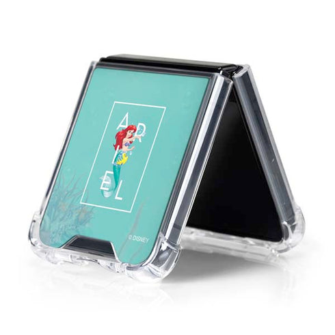 Disney Princess The Little Mermaid Galaxy Z Flip5 5G Clear Case