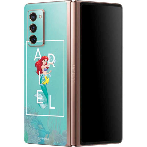 Disney Princess The Little Mermaid Galaxy Z Fold2 5G Skin