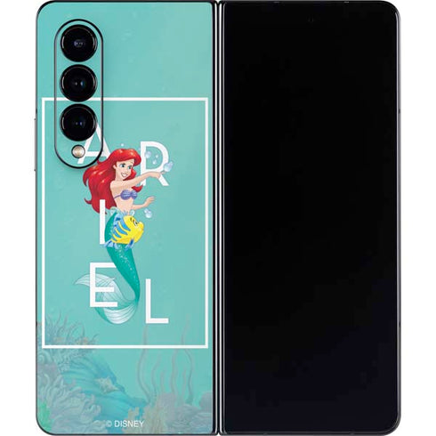 Disney Princess The Little Mermaid Galaxy Z Fold4 5G Skin