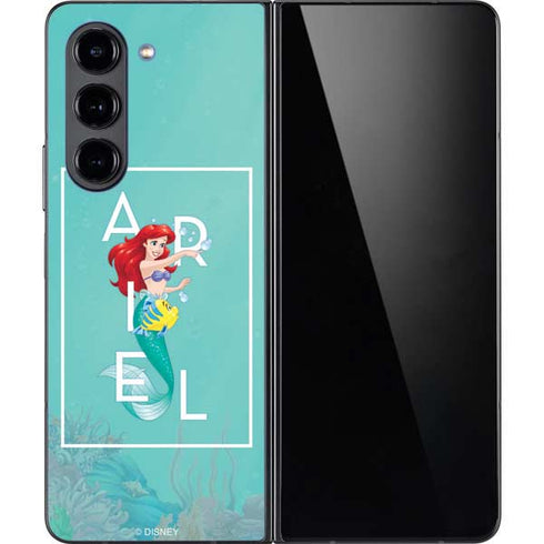 Disney Princess The Little Mermaid Galaxy Z Fold5 5G Skin