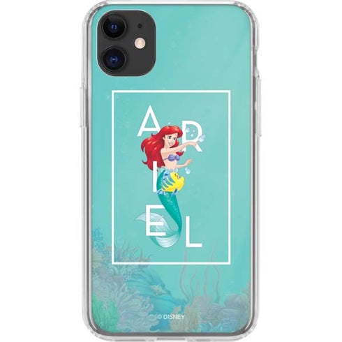 Disney Princess The Little Mermaid iPhone 11 Clear Case