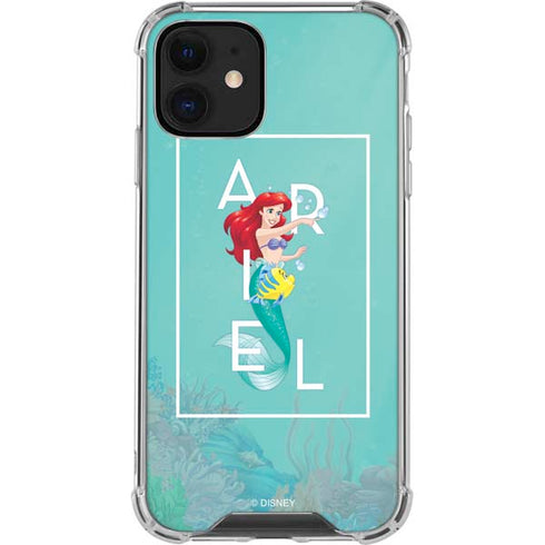 Disney Princess The Little Mermaid iPhone 12 Mini Clear Case