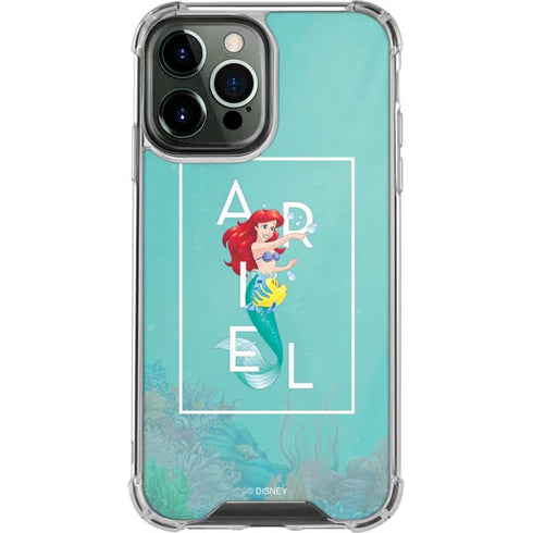 Disney Princess The Little Mermaid iPhone 15 Pro Max Clear Case
